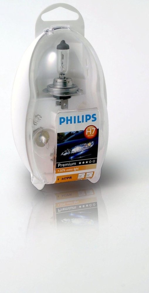 Philips Philips Reservelampenset Premium Vision Easykit H7 55474ekkm Philips Philips Reservelampenset Premium Vision Easykit H7 55474ekkm
