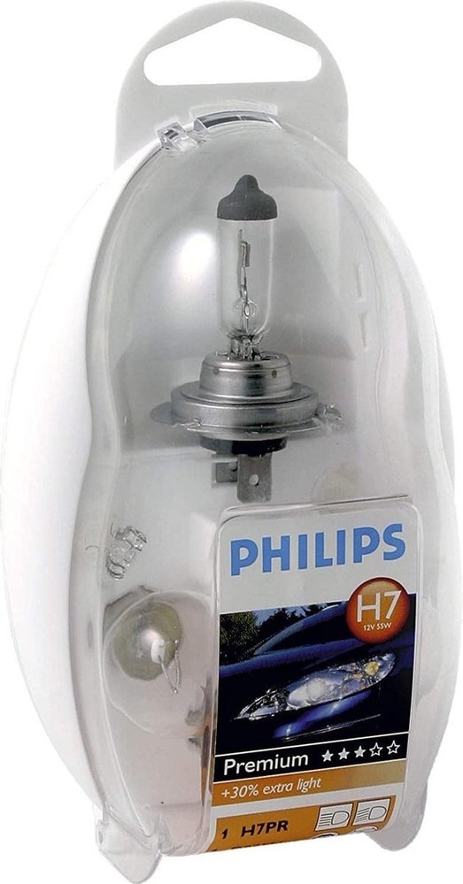 Philips Replacement bulb set Premium Vision Easykit H7 55474ekkm 