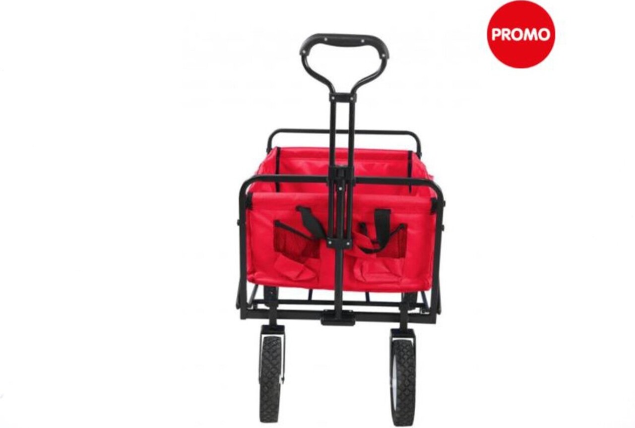 Delaram Foldable Bolderkar - Multifunctional Cart - Handcart - 90x50x100cm - Red Delaram Foldable Bolderkar - Multifunctional Cart - Handcart - 90x50x100cm - Red