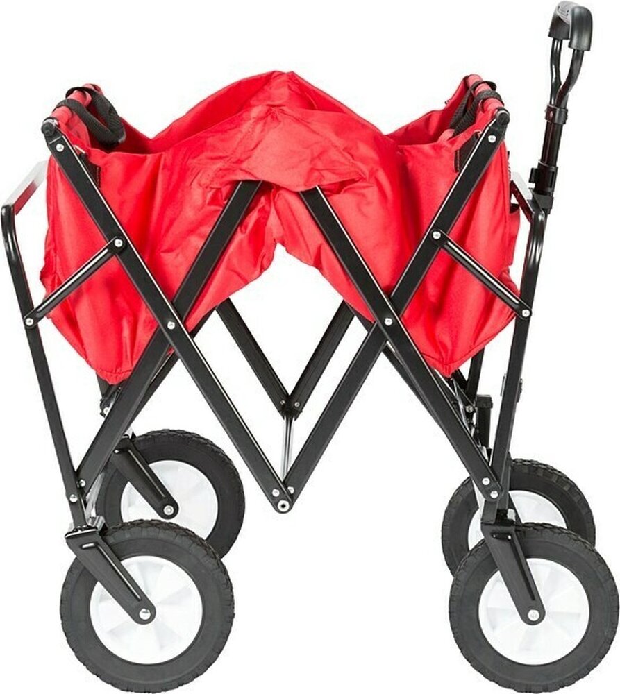 Delaram Foldable Bolderkar - Multifunctional Cart - Handcart - 90x50x100cm - Red Delaram Foldable Bolderkar - Multifunctional Cart - Handcart - 90x50x100cm - Red