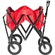 Delaram Opvouwbare Bolderkar – Multifunctionele Kar – Handwagen - 90x50x100cm – Rood Delaram Opvouwbare Bolderkar – Multifunctionele Kar – Handwagen - 90x50x100cm – Rood
