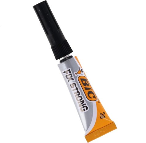 BIC Secondelijm 3 stuks- BIC secondelijm - 3 gram per lijm