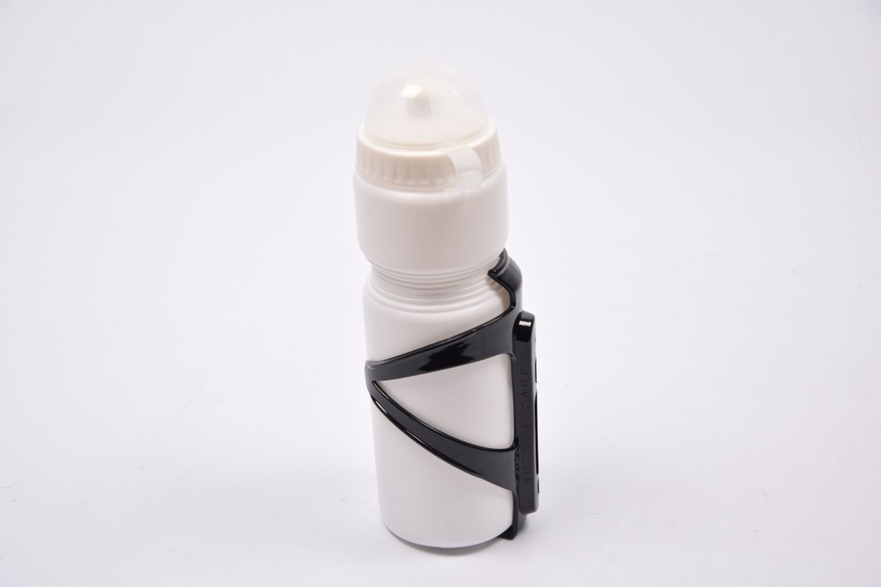 Dunlop Bottle with bottle holder - 750ml - White - Mountain bike - Racing bike - Sporty Water Drinking bottle with holder Dunlop Bottle with bottle holder - 750ml - White - Mountain bike - Racing bike - Sporty Water Drinking bottle with holder