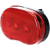 Merkloos Rear Light Bicycle 3 Leds | Bicycle lights led | Rear light with battery and flashing light Merkloos Rear Light Bicycle 3 Leds | Bicycle lights led | Rear light with battery and flashing light