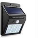 Discountershop 2x Automatische Solar LED lamp - 40 LED - Bewegingssensor - Zonne-energie - Tuinverlichting voor hek en wand Discountershop 2x Automatische Solar LED lamp - 40 LED - Bewegingssensor - Zonne-energie - Tuinverlichting voor hek en wand