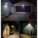 Discountershop 2x Automatische Solar LED lamp - 40 LED - Bewegingssensor - Zonne-energie - Tuinverlichting voor hek en wand Discountershop 2x Automatische Solar LED lamp - 40 LED - Bewegingssensor - Zonne-energie - Tuinverlichting voor hek en wand