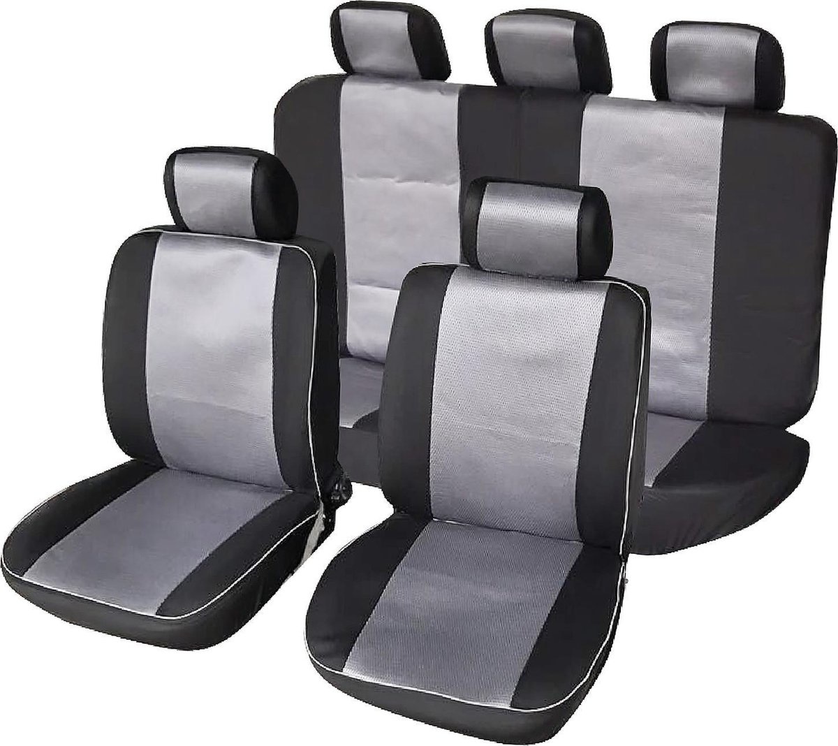 Lederen Autostoel Bekleding Sets voor Jeep Renegade 2019-2023, 5 Zetels Waterdicht Ademend Zetelhoezen Volledige Set Zetel Beschermer Accessoires,D