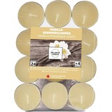 Delaram Tealights with 9 Burning Hours - Tealights - Scented Tealights - Tealights - 24 Tealights with Scent - Vanilla Scented Tealights
