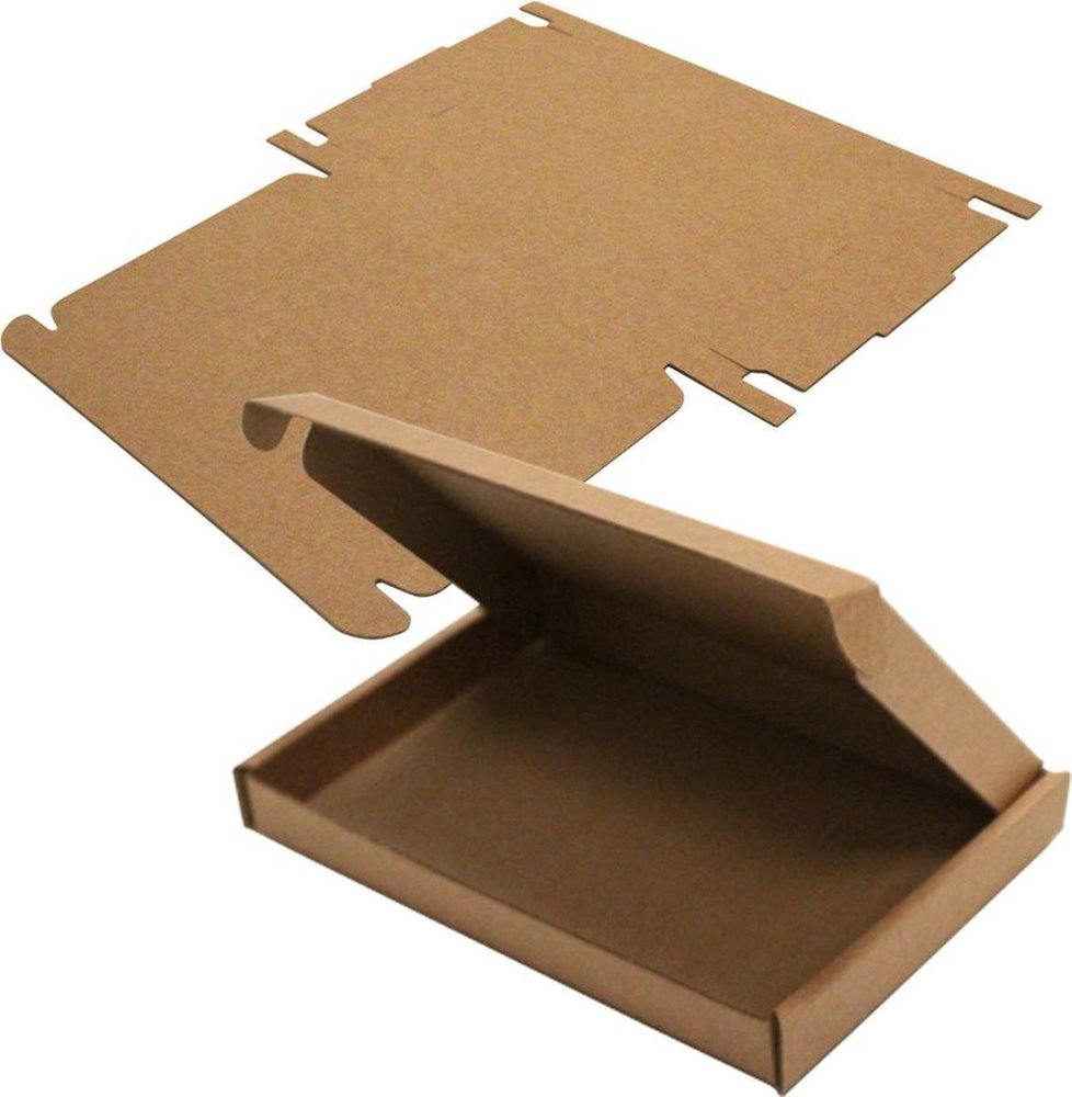 Merkloos Brievenbusdoos brievenbusdozen 350 x 250 x 28 mm A4+ 120 stuks