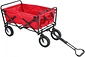 Opvouwbare Bolderkar – Multifunctionele Kar – Handwagen - 90x50x100cm – Rood Opvouwbare Bolderkar – Multifunctionele Kar – Handwagen - 90x50x100cm – Rood