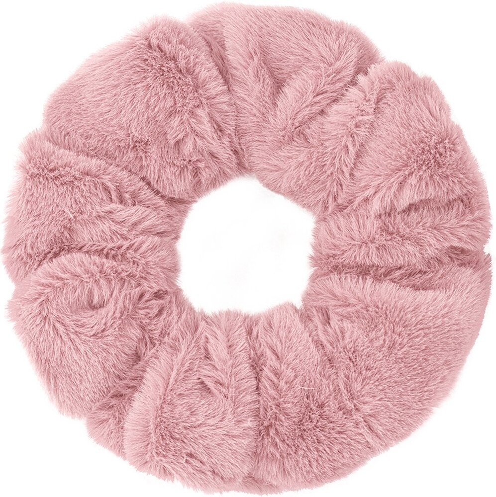 Merkloos Haarelastiek - Musthave Haaraccessore Scrunche Pack – Luxe kwaliteit – Elastiekje – Elastiek – Haarwokkel – Haarverzorging – Haarelastiekjes – Haarwikkel Scrunchies pluche stof pack Haaraccessoire Vrouwen - 6 stuks Natural Colors Haarwokkel