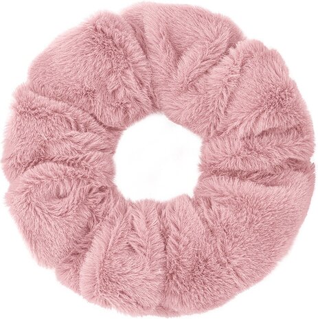 Merkloos Haarelastiek - Musthave Haaraccessore Scrunche Pack – Luxe kwaliteit – Elastiekje – Elastiek – Haarwokkel – Haarverzorging – Haarelastiekjes – Haarwikkel Scrunchies pluche stof pack Haaraccessoire Vrouwen - 6 stuks Natural Colors Haarwokkel