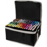 Discountershop Double sided marking 168 pcs twin markers XXL set - Pen with 168 pcs Discountershop Double sided marking 168 pcs twin markers XXL set - Pen with 168 pcs