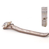 Merkloos Schildpad wierookhouder 30cm |Handgemaakte en beschilderde Hars wierookhouder