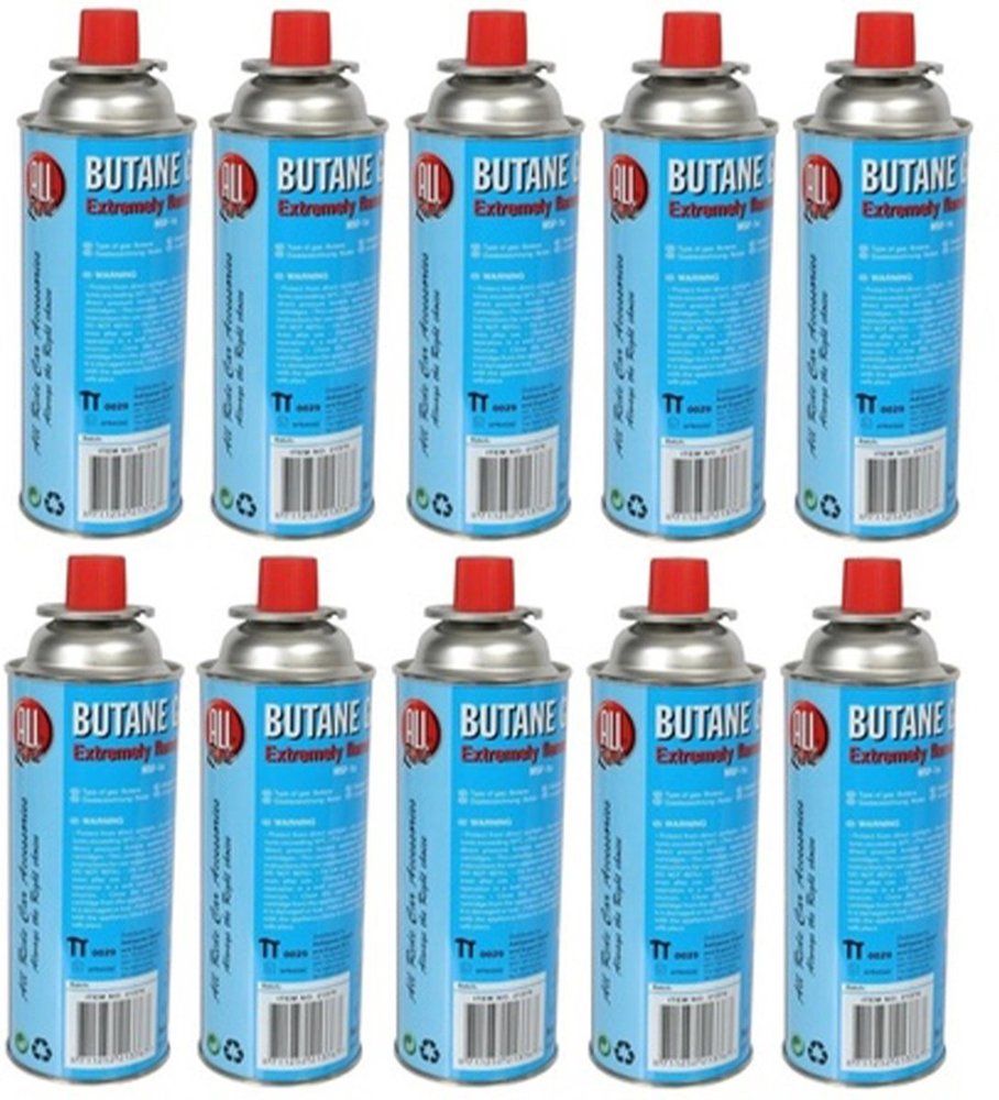 All Ride 400ml Butane Gas Cans for Weed Burners - MSF-1a Value Pack for Garden Paths - Driveways and Regular Grounds Maintenance - 24 Pieces All Ride 400ml Butane Gas Cans for Weed Burners - MSF-1a Value Pack for Garden Paths - Driveways and Regular Grounds Maintenance - 24 Pieces