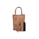 4 East Shopper from 4East with small wallet, Leather Shopper Zichron 4East brown 4 East Shopper from 4East with small wallet, Leather Shopper Zichron 4East brown