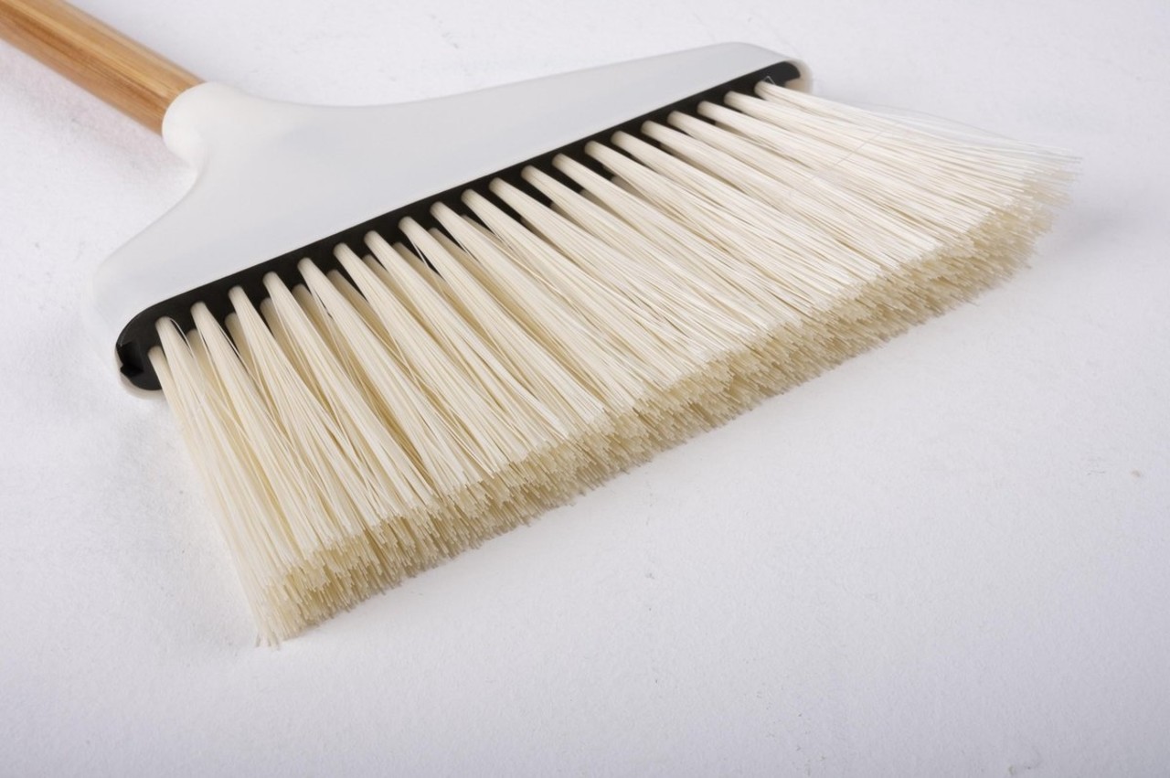 Alpina Alpina Broom and Dustpan Set - Dustpan and Dustpan - Cleaning without Bending - Bamboo Alpina Alpina Broom and Dustpan Set - Dustpan and Dustpan - Cleaning without Bending - Bamboo