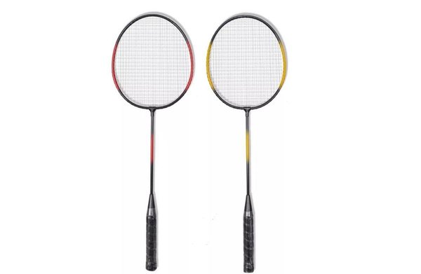 Merkloos Badminton set Including shuttles with net 4 players