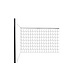 Merkloos Badminton set Including shuttles with net 4 players