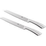 Merkloos Broodmes - RVS broodmes 33.5 cm - 2 stuks