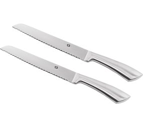 Merkloos Bread knife - stainless steel bread knife 33.5 cm - 2 pieces Merkloos Bread knife - stainless steel bread knife 33.5 cm - 2 pieces