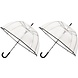 Discountershop Wedding Umbrella for Rain & Snow - Pack of 3 Bridal Umbrellas - 85cm Diameter - Sturdy & Windproof Umbrella Discountershop Wedding Umbrella for Rain & Snow - Pack of 3 Bridal Umbrellas - 85cm Diameter - Sturdy & Windproof Umbrella