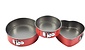 Springform pan non-stick 3 parts - Round Ø 25 cm - Round Ø 18 cm - Heart Ø 22 cm