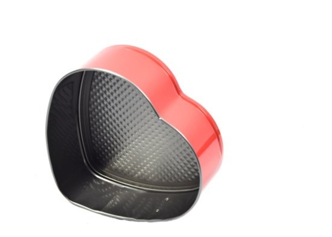 Merkloos Springform pan non-stick 3 parts - Round Ø 25 cm - Round Ø 18 cm - Heart Ø 22 cm Merkloos Springform pan non-stick 3 parts - Round Ø 25 cm - Round Ø 18 cm - Heart Ø 22 cm