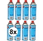8x Stove gas bottles butane gas - 8 pieces a 227 grams - gas can refill