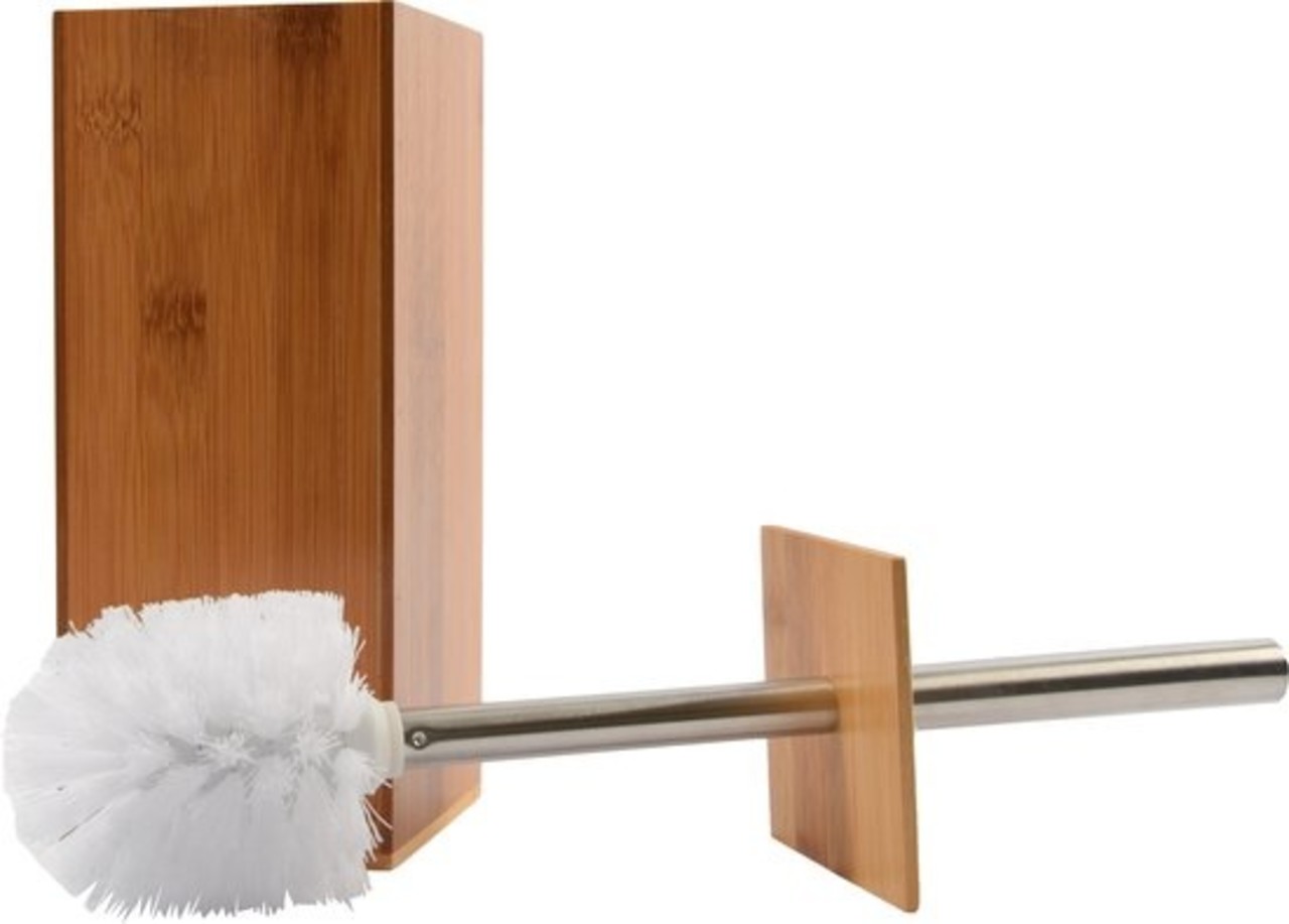 Merkloos Toilet brush wood - toilet brushes - WC Bamboo light color - Toilet brush holder with toilet brush holder - Wooden brush holder Merkloos Toilet brush wood - toilet brushes - WC Bamboo light color - Toilet brush holder with toilet brush holder - Wooden brush holder