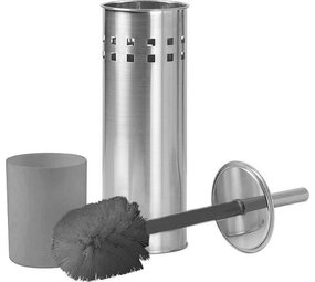 Merkloos Stainless Steel Toilet Brush Holder Premium 1x Stainless Steel Toilet Brush with Holder Set Merkloos Stainless Steel Toilet Brush Holder Premium 1x Stainless Steel Toilet Brush with Holder Set