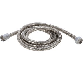 Gerimport Bathroom Shower hose 200 cm with shower head connection - stainless steel Gerimport Bathroom Shower hose 200 cm with shower head connection - stainless steel