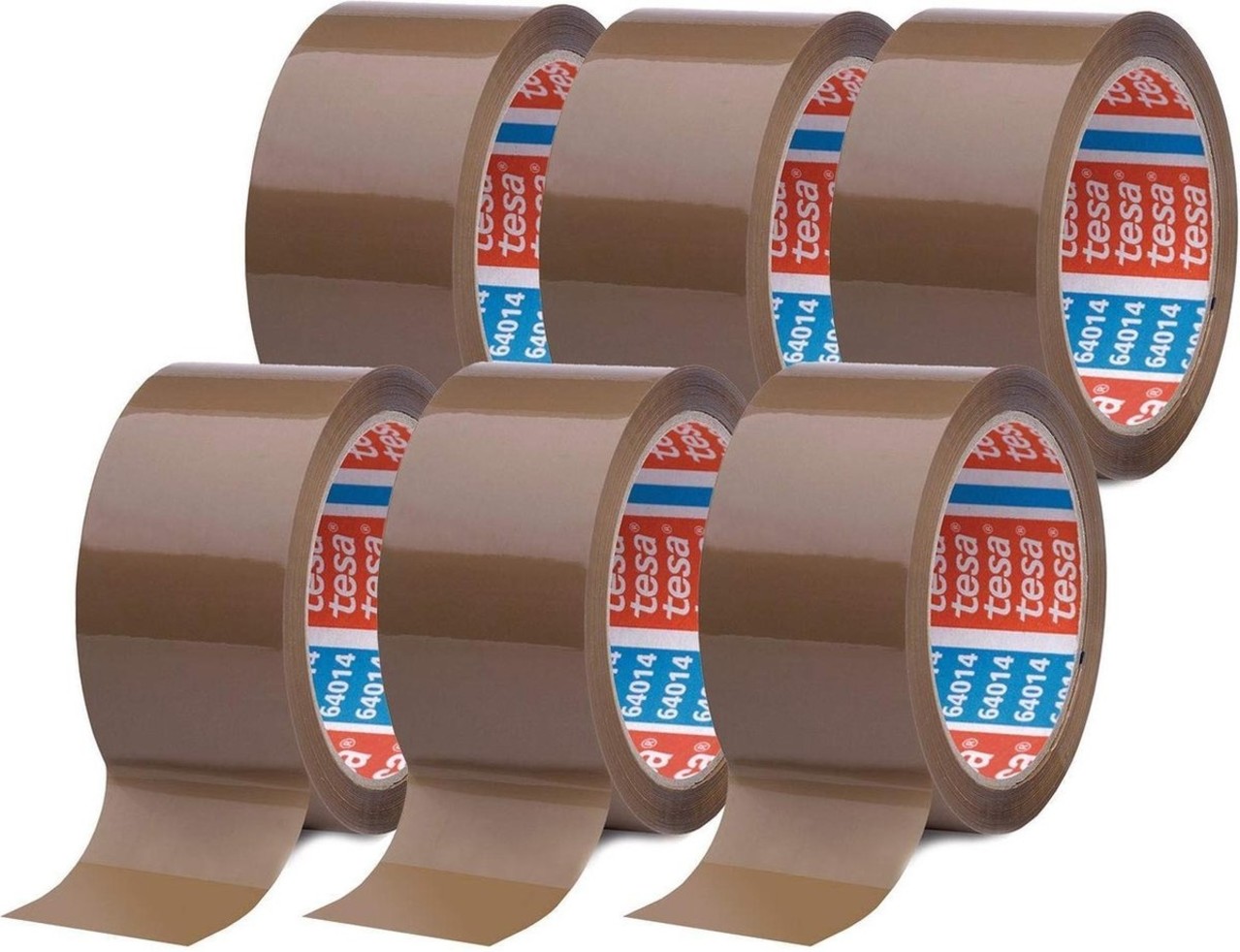 Tesa PACKAGING TAPE TESA 64014 50MMX66M BROWN 6 PIECES - 6 Rolls of packaging tape brown 50 mm x 66 meters - Handy and crafts - PACKAGING TAPE TESA 64014 50MMX66M BROWN 6 PIECES Tesa PACKAGING TAPE TESA 64014 50MMX66M BROWN 6 PIECES - 6 Rolls of packaging tape brown 50 mm x 66 meters - Handy and crafts - PACKAGING TAPE TESA 64014 50MMX66M BROWN 6 PIECES