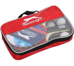 Slazenger Slazenger - table tennis set - 4 bats - with - 4 balls - storage bag Slazenger Slazenger - table tennis set - 4 bats - with - 4 balls - storage bag