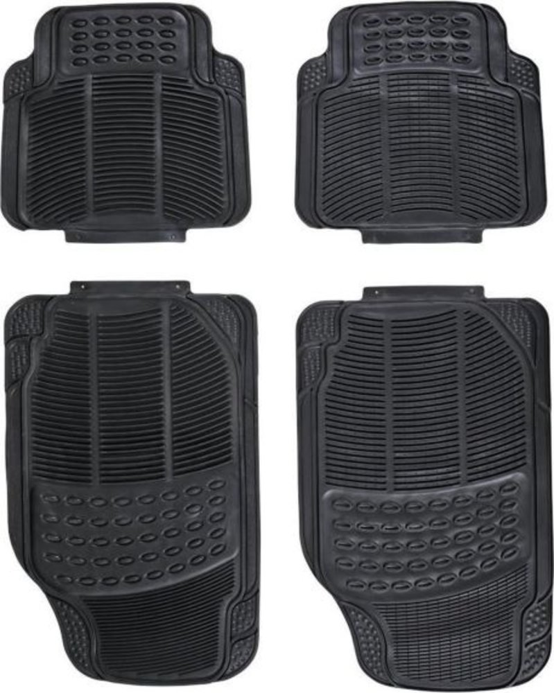 Merkloos Universal set of car mats - Black - car mats 4 pieces Merkloos Universal set of car mats - Black - car mats 4 pieces