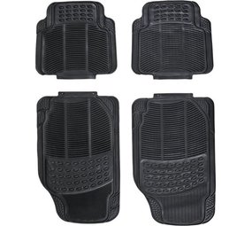 Merkloos Universal set of car mats - Black - car mats 4 pieces Merkloos Universal set of car mats - Black - car mats 4 pieces