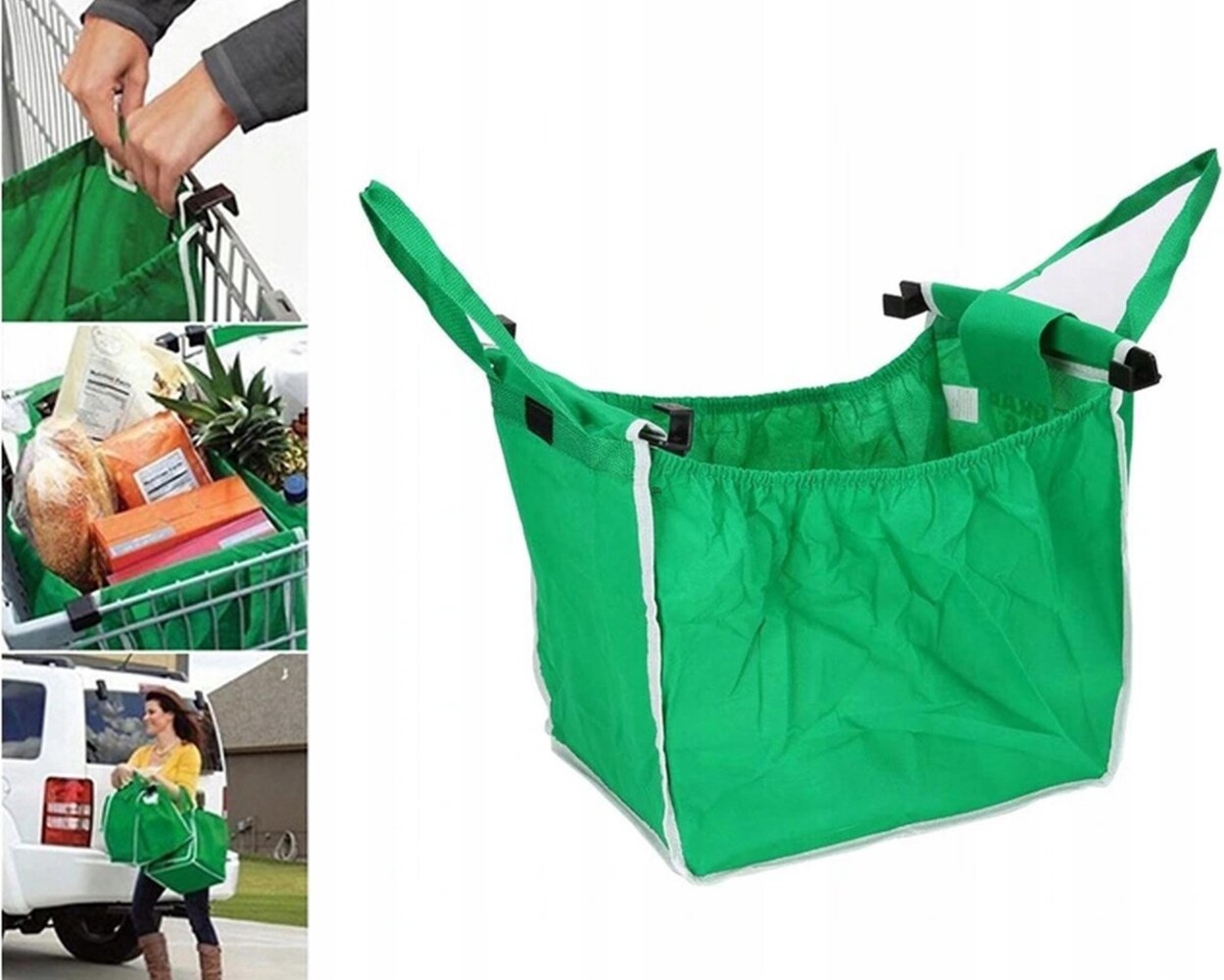 Discountershop Storage bag 30 liters | Big shopper Jumbo shopper | Travel bag extra large | Large Shopping Bag | Bag checkered | Mega bag | Laundry bag | Shopping bag with zipper - 2 pieces - Discountershop Storage bag 30 liters | Big shopper Jumbo shopper | Travel bag extra large | Large Shopping Bag | Bag checkered | Mega bag | Laundry bag | Shopping bag with zipper - 2 pieces -