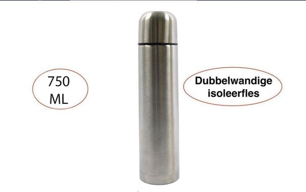 Edele Prooi naaimachine Discountershop RVS Isoleerfles| 750 ml | Luxe Thermosfles | Duurzaam  |warmhoudkannen | Praktisch voor Onderweg |Lekker warm Thermoskan|RVS  Thermos - Thermofles 750ML - Isoleerkan - Koffiefles - Theefles -RVS -  Discountershop.nl