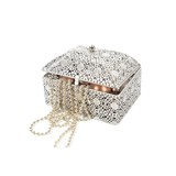 Discountershop Beautiful oriental style |Jewellery box | storage tin | Jewelery box | Jewelery box | Candle holder | Jewelery box metal -18x14x12 Discountershop Beautiful oriental style |Jewellery box | storage tin | Jewelery box | Jewelery box | Candle holder | Jewelery box metal -18x14x12