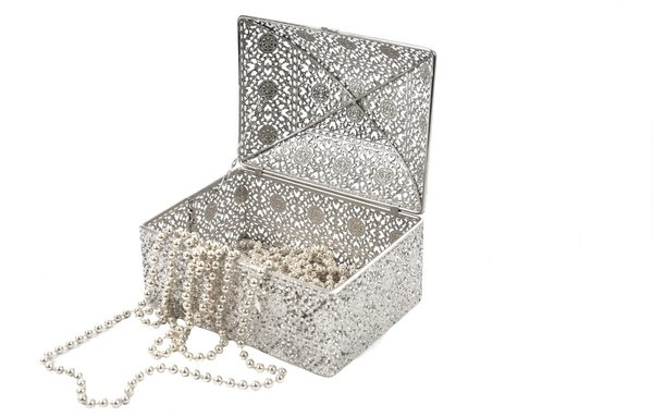 Discountershop Prachtig oosterse stijl |Juwelendoosje | bewaarblik | Juwelenkistje | Sieradenkistje | Kaarsenhouder | Sieradendoos metaal -18x14x12 Discountershop Prachtig oosterse stijl |Juwelendoosje | bewaarblik | Juwelenkistje | Sieradenkistje | Kaarsenhouder | Sieradendoos metaal -18x14x12