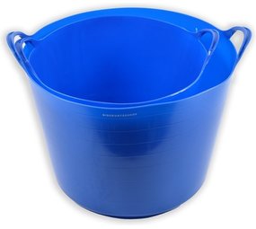 Discountershop Sturdy Flexible Bucket Laundry Basket | Tubs |39.26 liters Blue | Washing machine | Basket | Storage Baskets | Large Baskets | Round baskets Discountershop Sturdy Flexible Bucket Laundry Basket | Tubs |39.26 liters Blue | Washing machine | Basket | Storage Baskets | Large Baskets | Round baskets