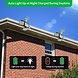 Discountershop Automatische Solar LED lamp - 171 LED - Bewegingssensor - Zonne-energie - Tuinverlichting voor hek en wand Discountershop Automatische Solar LED lamp - 171 LED - Bewegingssensor - Zonne-energie - Tuinverlichting voor hek en wand