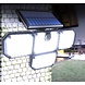 Discountershop Automatische Solar LED lamp - 171 LED - Bewegingssensor - Zonne-energie - Tuinverlichting voor hek en wand Discountershop Automatische Solar LED lamp - 171 LED - Bewegingssensor - Zonne-energie - Tuinverlichting voor hek en wand