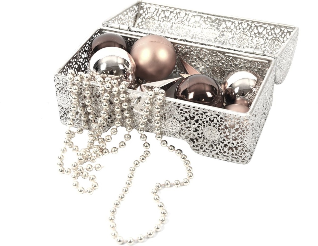 Discountershop Beautiful oriental style |Jewelry box | storage tin | Jewelery box | Jewelery box | Candle holder | Jewelery box metal -20x10x11 Discountershop Beautiful oriental style |Jewelry box | storage tin | Jewelery box | Jewelery box | Candle holder | Jewelery box metal -20x10x11