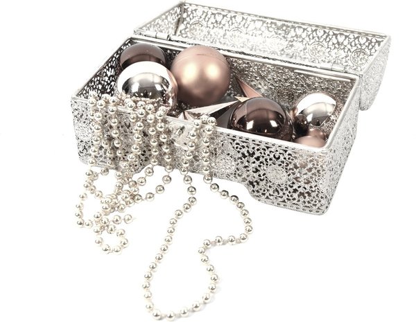 Discountershop Beautiful oriental style |Jewelry box | storage tin | Jewelery box | Jewelery box | Candle holder | Jewelery box metal -20x10x11 Discountershop Beautiful oriental style |Jewelry box | storage tin | Jewelery box | Jewelery box | Candle holder | Jewelery box metal -20x10x11