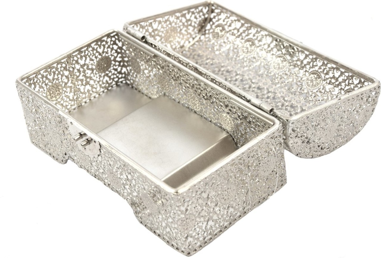 Discountershop Beautiful oriental style |Jewelry box | storage tin | Jewelery box | Jewelery box | Candle holder | Jewelery box metal -20x10x11 Discountershop Beautiful oriental style |Jewelry box | storage tin | Jewelery box | Jewelery box | Candle holder | Jewelery box metal -20x10x11