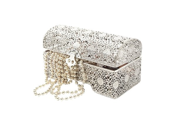 Discountershop Prachtig oosterse stijl |Juwelendoosje | bewaarblik | Juwelenkistje | Sieradenkistje | Kaarsenhouder | Sieradendoos metaal -20x10x11 Discountershop Prachtig oosterse stijl |Juwelendoosje | bewaarblik | Juwelenkistje | Sieradenkistje | Kaarsenhouder | Sieradendoos metaal -20x10x11