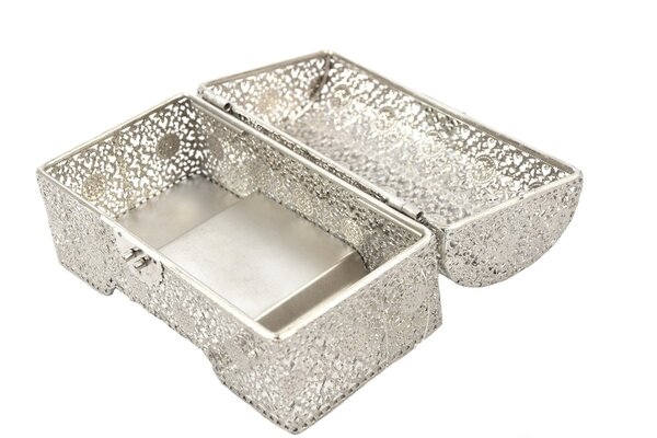 Discountershop Set of 3 beautiful oriental style |Jewellery box | storage tin | Jewelery box | Jewelery box | Candle holder | Jewelery box metal -18x14x12 Discountershop Set of 3 beautiful oriental style |Jewellery box | storage tin | Jewelery box | Jewelery box | Candle holder | Jewelery box metal -18x14x12