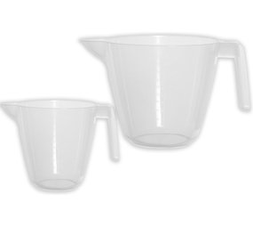 Discountershop Measuring cup 2 pieces 1000 ml and 2000 ml - Measuring cups - Measuring jug set- Measuring cup set - Flour - Sugar Measuring jug | Measuring jug | Grams and Liters / ml Discountershop Measuring cup 2 pieces 1000 ml and 2000 ml - Measuring cups - Measuring jug set- Measuring cup set - Flour - Sugar Measuring jug | Measuring jug | Grams and Liters / ml
