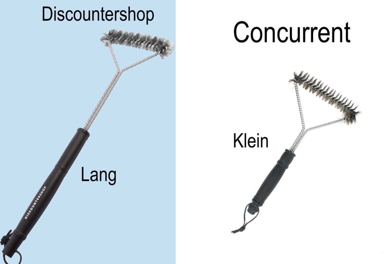 Discountershop Duurzame RVS BBQ Borstel | BBQ Reiniger | Barbecue Borstel 50cm | BBQ Brush | BBQ Schoonmaakborstel | BBQ | Reinigingsborstel | Rooster Reiniger | Staalborstel | Extra Sterk Discountershop Duurzame RVS BBQ Borstel | BBQ Reiniger | Barbecue Borstel 50cm | BBQ Brush | BBQ Schoonmaakborstel | BBQ | Reinigingsborstel | Rooster Reiniger | Staalborstel | Extra Sterk